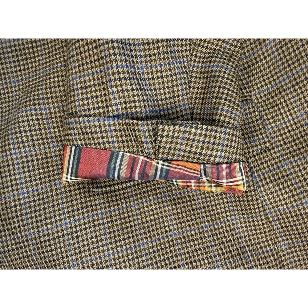 Haines & Bonner London Men's 58R New Wool Houndstooth Sport Coat Jacket Heritage